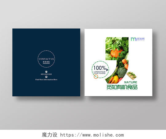 水果蔬菜画册模板素材农产品画册封面蔬菜水果